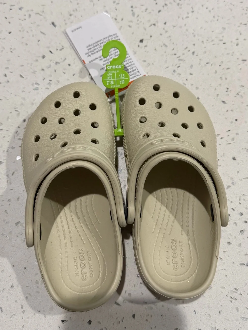 CROCS Kids Classic Clog in Sand